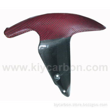 Red Color Carbon Fiber Parts
